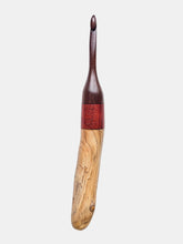 05.50mm Dark Roasted Maple + Padauk + Driftwood Crochet Hook (Item #220)