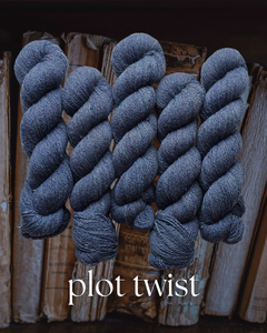 Plot Twist (bibliophile) - 100% Canadian Rambouillet