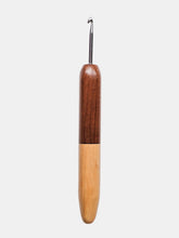 04.00mm Dark Roasted Maple + Olive Metal Crochet Hook (Item #162)