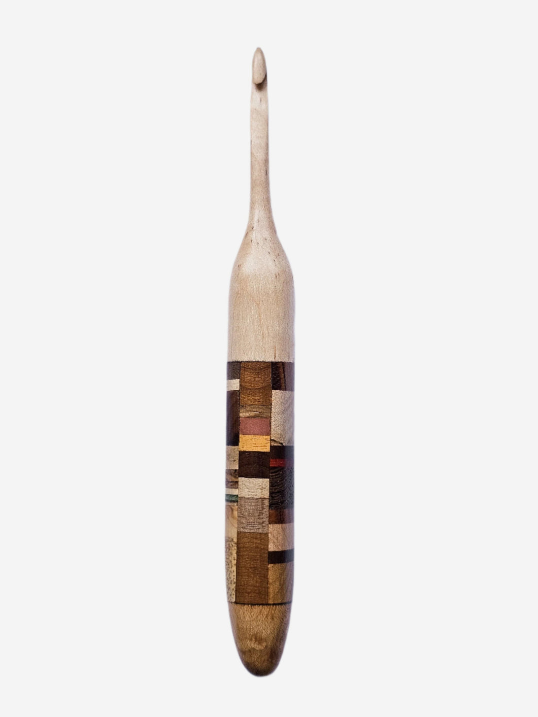 05.50mm Maple + Patchwork Crochet Hook (Item #181)