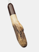 05.50mm Dark Roasted Maple + Driftwood CLOVER Metal Crochet Hook (Item #149)