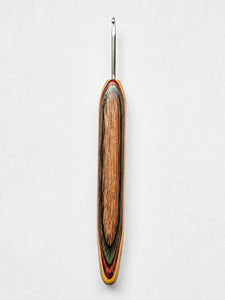 03.50mm Brown / Green / Pink / Yellow Spectraply Metal Crochet Hook (Item #186)