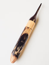 05.00mm Dark Roasted Maple + Holly + Driftwood Crochet Hook (Item #222)