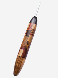 04.00mm Patchwork CLOVER Metal Crochet Hook - (Item #118)