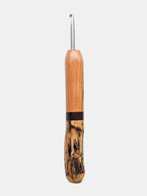 04.50mm Cherry + Wenge + Driftwood CLOVER Metal Crochet Hook (Item #190)