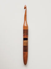 07.00mm Light Roasted Maple + Patchwork Crochet Hook (Item #232)