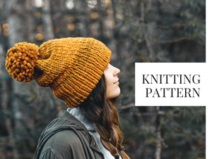 Patrón de punto: Forever October Slouch