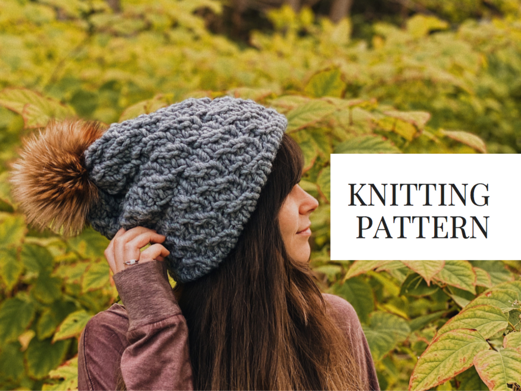 Knit Pattern: Trestle Trail Slouch