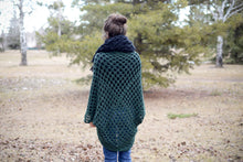 Patrón de ganchillo: suéter de capullo cuadrado de abuelita