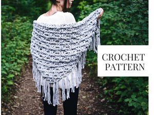 Crochet Pattern: Spruce Grove Wrap