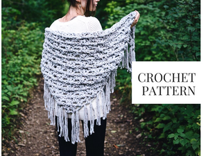 Patron au crochet : Wrap Spruce Grove