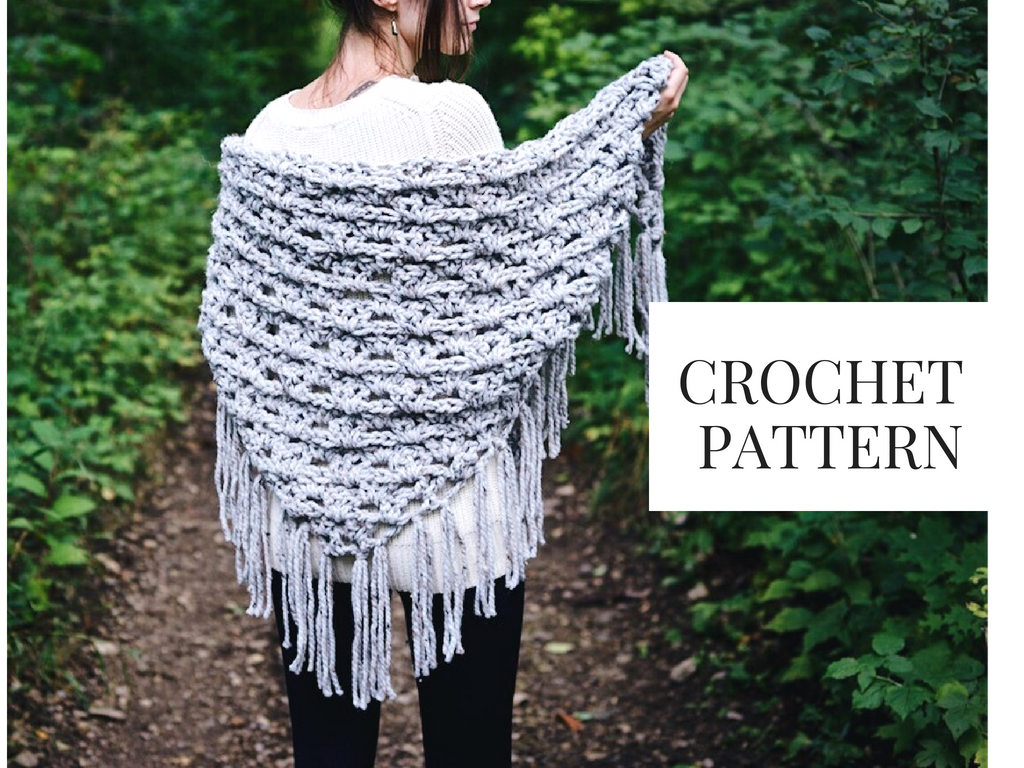 Crochet Pattern: Spruce Grove Wrap – knitbrooks
